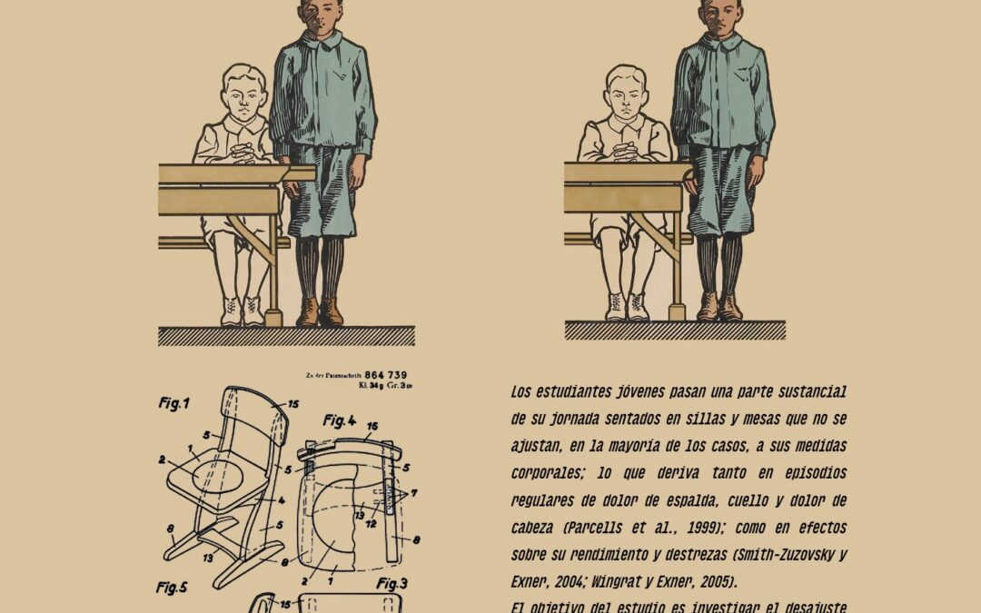 26 – Estudio de la idoneidad del mobiliario del aula para el alumnado y propuesta de rediseño