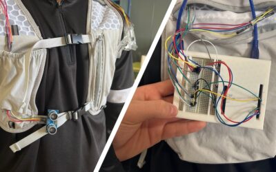 Chaleco detector de obstáculos para personas con discapacidad visual