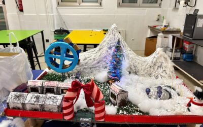 Cuando el reciclaje cobra vida. Diseño de un escenario navideño inteligente